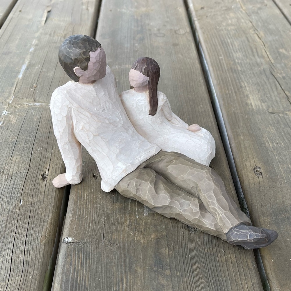 Willow Tree Father and Daughter Figurine Lordi 2000